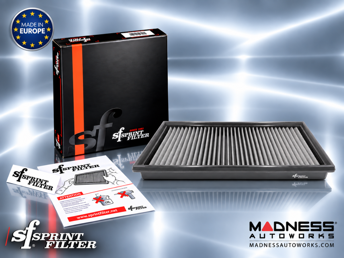 Jeep Renegade Performance Air Filter - Sprint Filter - 1.3L - P037 Waterproof 
