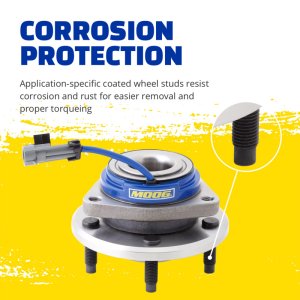 Jeep Renegade Hub Assembly - Front - Moog - 2015