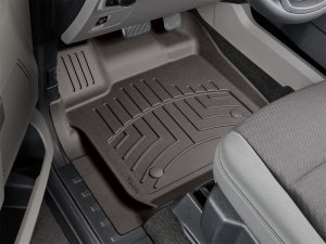 Jeep Renegade Floor Mats - Front - WeatherTech - FloorLiner HP - Cocoa - `15-`21