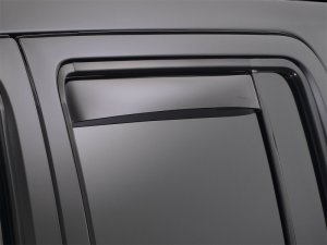 Jeep Renegade Rear Side Window Deflectors - WeatherTech - Dark Smoke - `15-`27
