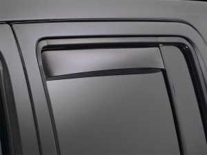 Jeep Renegade Rear Side Window Deflectors - WeatherTech - Dark Smoke - `15-`27