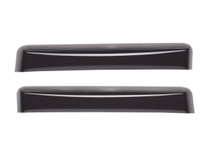 Jeep Renegade Rear Side Window Deflectors - WeatherTech - Dark Smoke - `15-`27