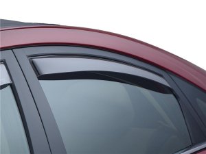 Jeep Renegade Wind Deflectors - Front + Rear - WeatherTech - Dark Tint - Dark Smoke - `15-`17