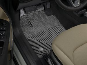Jeep Renegade Floor Mats (1) - Front - WeatherTech - All-Weather - Black - `15-`27