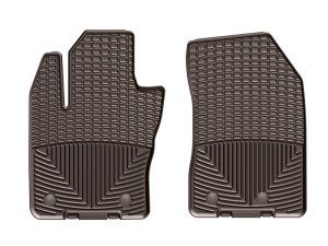 Jeep Renegade Rubber Mats - Front - WeatherTech - All-Weather - Cocoa - `15-`27