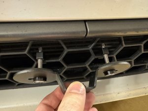 Jeep Renegade License Plate Mount - Platypus - Grille Mount