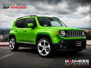 Jeep Renegade Custom Wheels (4) - Phantom - 19x8" - Hyper Silver/ Hyper Black