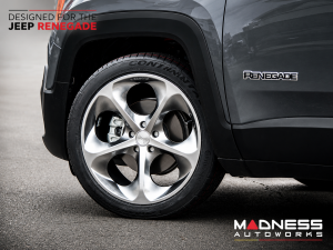 Jeep Renegade Custom Wheels (4) - Phantom - 19x8" - Hyper Silver/ Hyper Black Jeep Renegade Custom Wheels (4) - Phantom - 19x8" - Hyper Silver/ Hyper Black