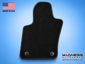 Jeep Renegade Floor Mats - Premium Carpet - LUXUS - Front + Rear Set - Black