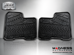 Jeep Renegade Floor Mats - All Weather Rubber - Premium Version Jeep Renegade Floor Mats - All Weather Rubber - Premium Version
