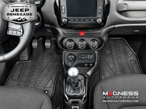 Jeep Renegade Floor Mats - All Weather Rubber - Premium Version Jeep Renegade Floor Mats - All Weather Rubber - Premium Version