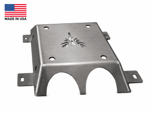 Jeep Renegade Skid Plate - Valkyrie - Rear Drive Shaft - Raw Metal Finish