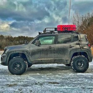 Jeep Renegade Roof Rack Ladder - Valkyrie 