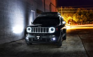 Jeep Renegade Halo Kit - Headlights - White - Oracle