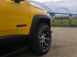 Jeep Renegade Fender Flares by MADNESS - FRP