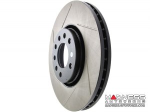 Jeep Renegade Performance Brake Rotor (1) - Front Left - StopTech - Slotted Cryo Rotor 