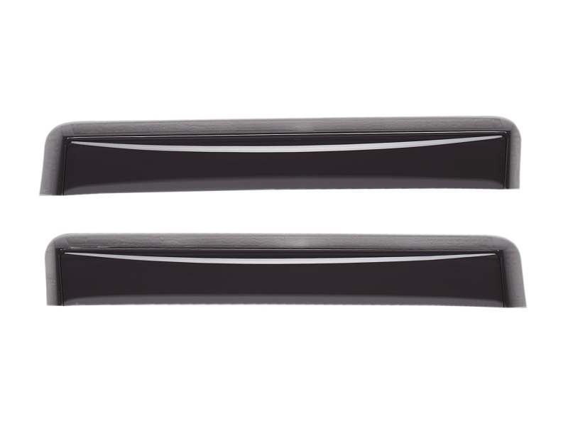 Jeep Renegade Rear Side Window Deflectors - WeatherTech - Dark Smoke - `15-`27