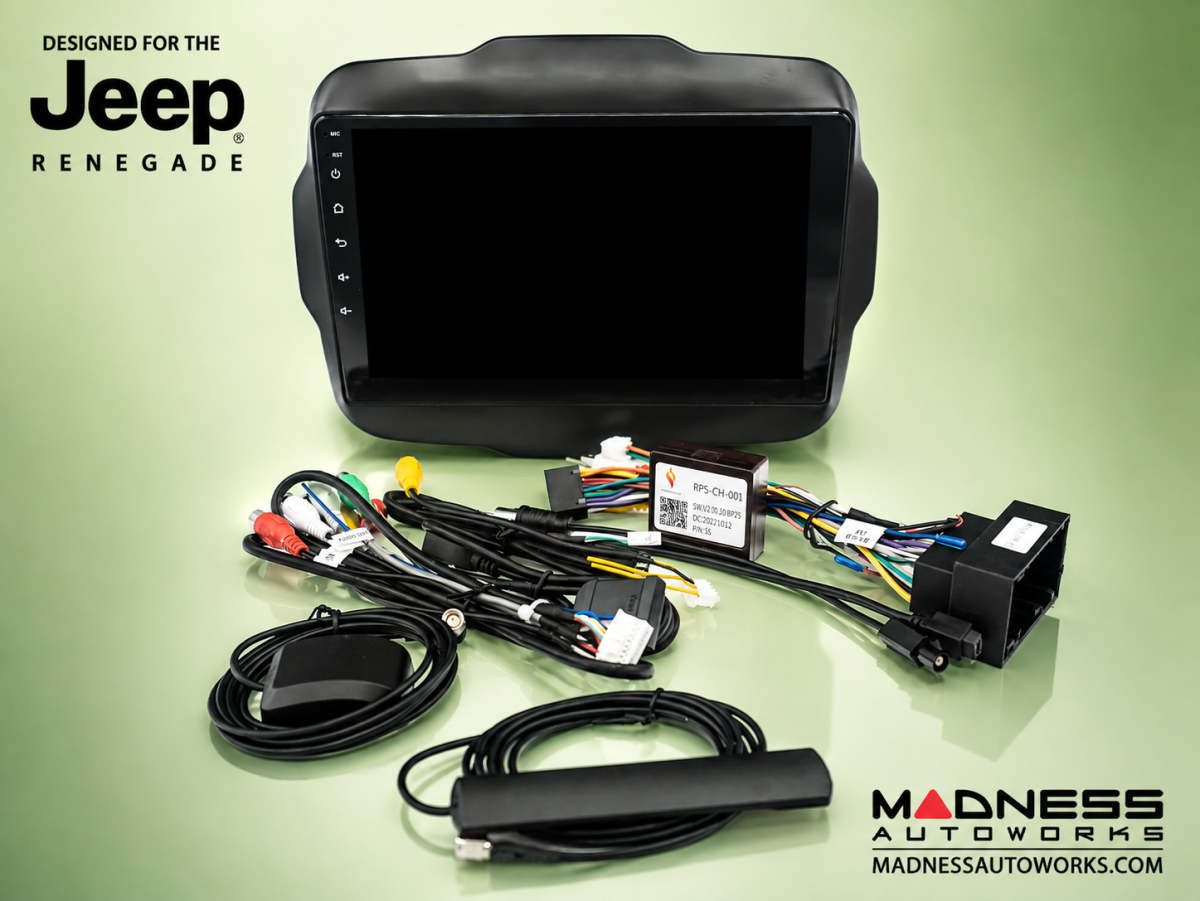 Jeep Renegade Radio Head Unit Upgrade System w/ install Kit- T2 Jeep Renegade Radio Head Unit Upgrade System w/ install Kit- T2