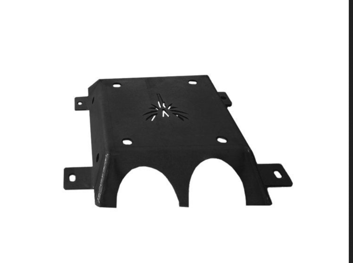 Jeep Renegade Skid Plate - Valkyrie - Rear Drive Shaft - Powdercoated Black