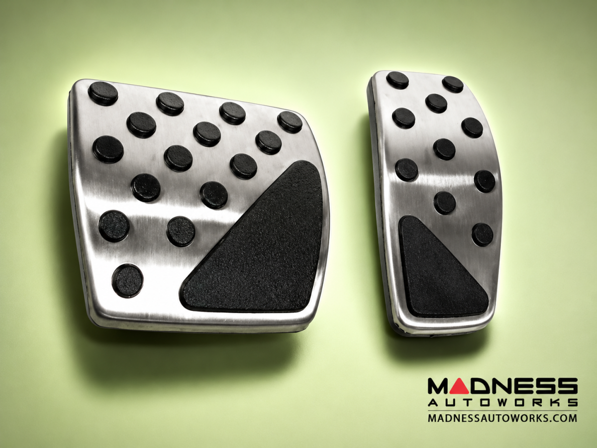 Jeep Renegade Pedal Set - Chrome - Automatic Transmission - Pre 2016 models