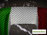 Alfa Romeo Stelvio Shift Gate Trim Panel - Carbon Fiber - Pre '20 - Italian Theme