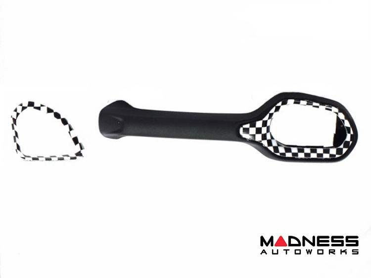 Jeep Renegade Vent Trim Kit - Checkered Pattern - Left Hand Drive