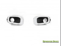 Jeep Renegade Fog Light Trim Kit - White