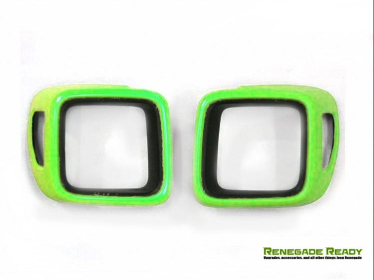 Jeep Renegade Taillight Trim Kit - Green