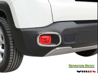 Jeep Renegade Rear Reflector Trim Set - Chrome