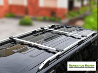 Jeep Renegade Roof Rack Cross Bars - for models w/ factory roof rails - Silver