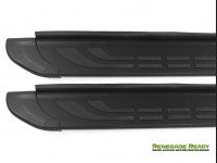 Jeep Renegade Side Steps - FABA Running Boards - Black