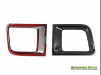 Jeep Renegade Front Bumper Frame Trim - Black Chrome - Pre Facelift
