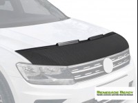 Jeep Renegade Front Hood Mask - Carbon Fiber Look