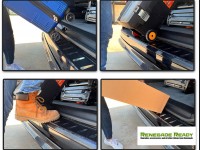 Jeep Renegade Rear Bumper Sill Cover - Carbon Fiber