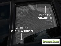 Jeep Renegade Sun Shade - Mesh - Rear Doors 