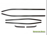 Jeep Renegade Door Trim - Side Window Molding Kit - Carbon Fiber 