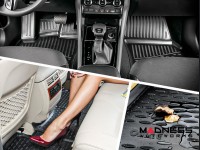 Jeep Renegade All Weather Floor Mats + Cargo Mat Set - Rubber - Black 