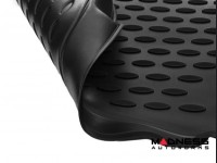 Jeep Renegade All Weather Floor Mats + Cargo Mat Set - Rubber - Black 