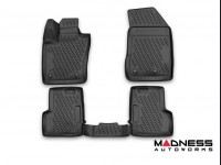 Jeep Renegade All Weather Floor Mats - Front & Rear - Rubber - Black 