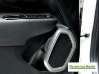 Jeep Renegade Speaker Frame Trim Set - Silver