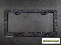 License Plate Frame - 100% Forged Carbon Fiber