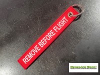 Key Tag - REMOVE BEFORE FLIGHT