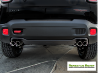 Jeep Renegade Performance Exhaust - Ragazzon - Top Line - Dual Exit / Quad Tip - 4WD