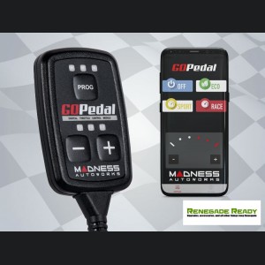 Jeep Renegade Throttle Response Controller - MADNESS GOPedal - 1.3L Turbo - Bluetooth 