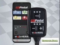 Jeep Renegade Throttle Response Controller - MADNESS GOPedal - 1.4L Turbo - Bluetooth 