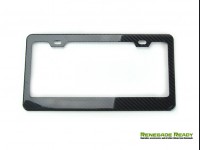 License Plate Frame - 100% Genuine Carbon Fiber