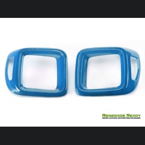 Jeep Renegade Taillight Cover Set - Blue