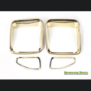 Jeep Renegade Taillight Inner Trim Pieces - Gold