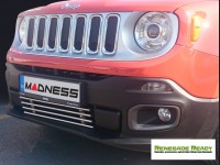 Jeep Renegade Front Grill - Chrome Finish - Pre Facelift Models
