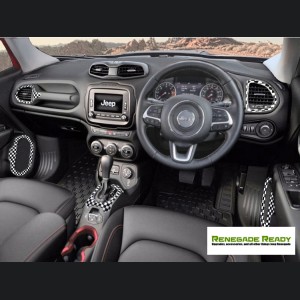 Jeep Renegade Interior Trim Kit - Checkered Pattern - Right Hand Drive
